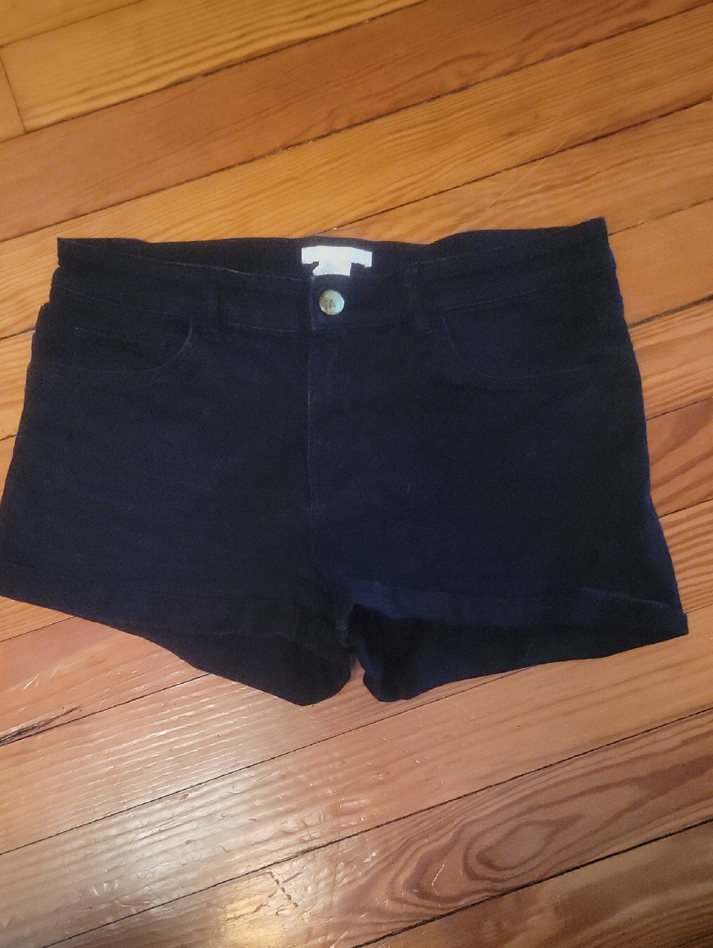 H&M vintage black jean shorts